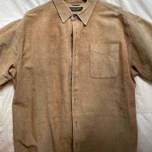Golden Bear Suede Overshirt Size M